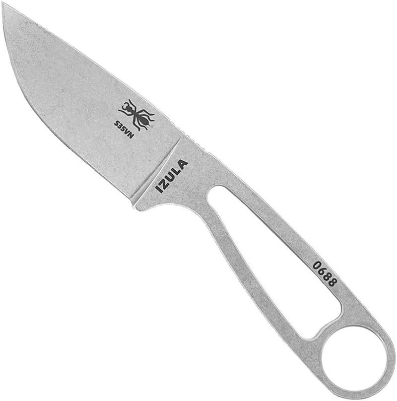 ESEE Izula Fixed Blade Knife w/Molded Polymer Sheath and Clip Plate - Image 1